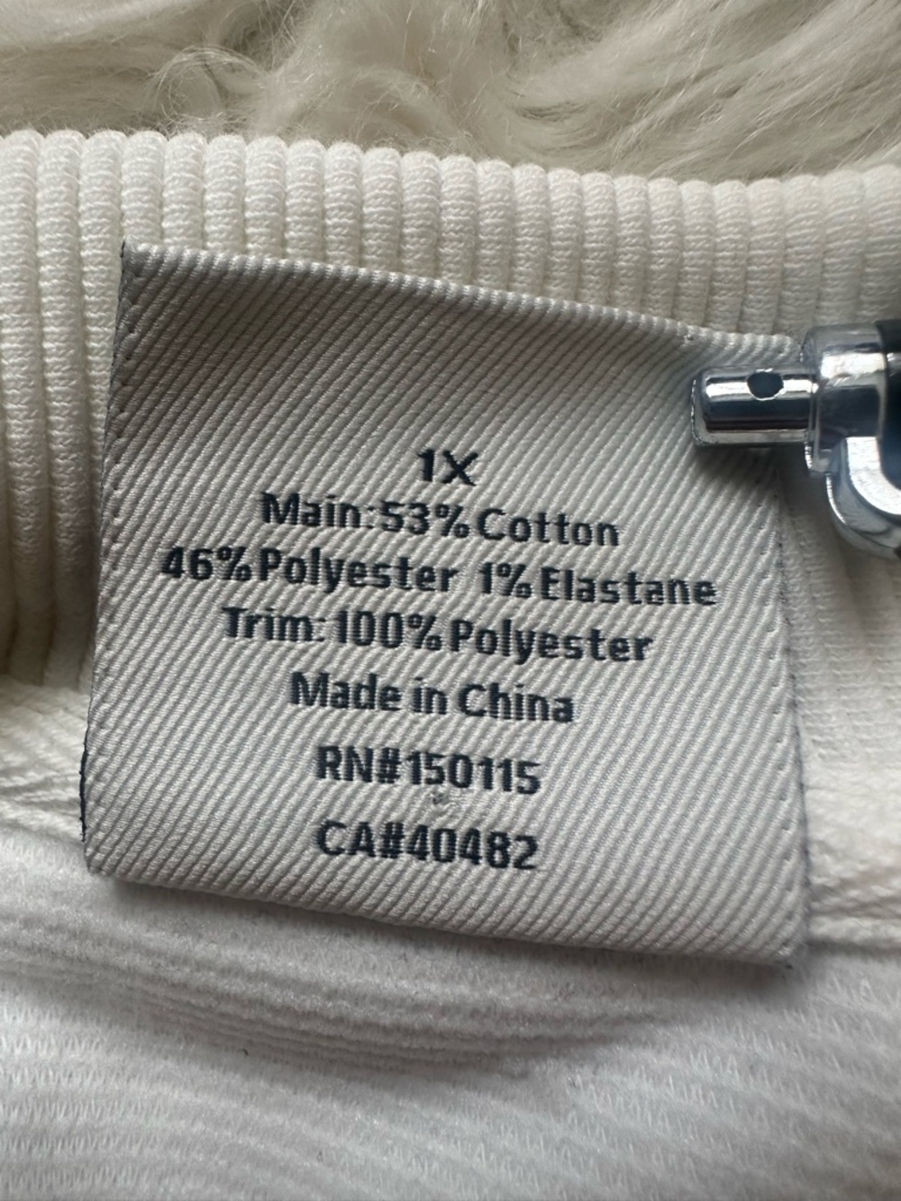 Varley Sweater Mae Boyfriend Sweat Pullover Oversized Longline Side Zip Sz 1X - Picture 10 of 15